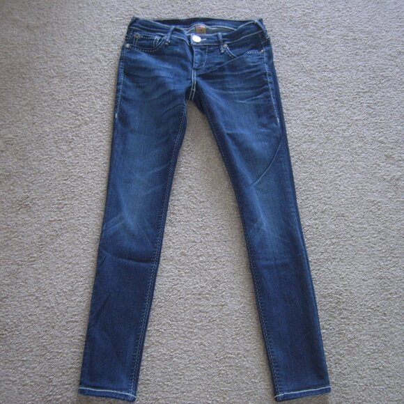 Like New Excellent Condition True Religion Women Jeans sz 27 Made in USA - Picture 1 of 4